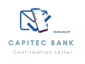 Capitec Bank Confirmation Letter