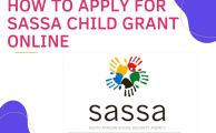 How to apply for SASSA Child grant online