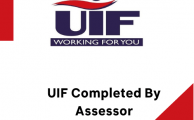 UIF Completed By Assessor